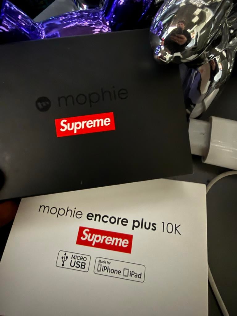 Supreme Mophie Encore Plus 10K Powerbank, Ophalen, Nieuw