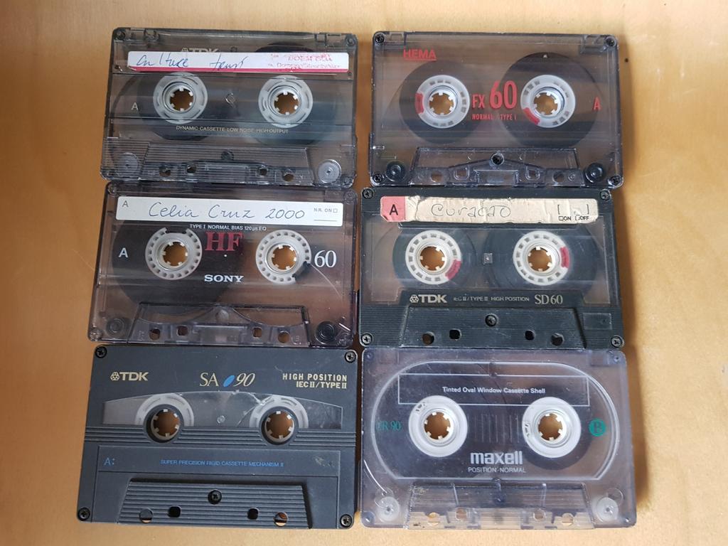 Cassettebandjes, Ophalen of Verzenden, Zo goed als nieuw, Overige genres, 2 t/m 25 bandjes