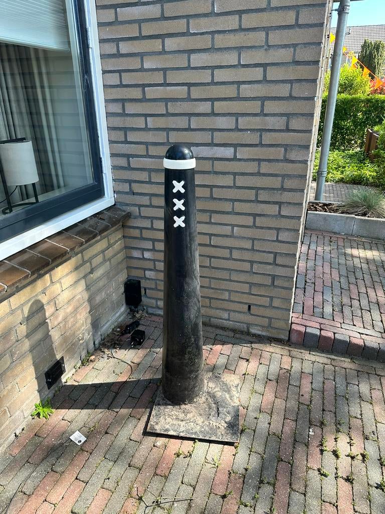 Amsterdams Paaltje - orgineel amsterdammertje, Tuin en Terras, Ophalen, Gebruikt, IJzer, Overige typen