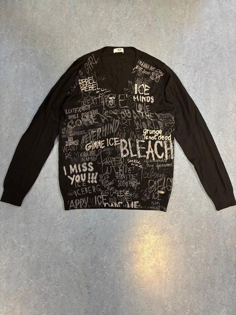 Sweater Iceberg, Ophalen of Verzenden, Zo goed als nieuw, Maat 38/40 (M), Zwart