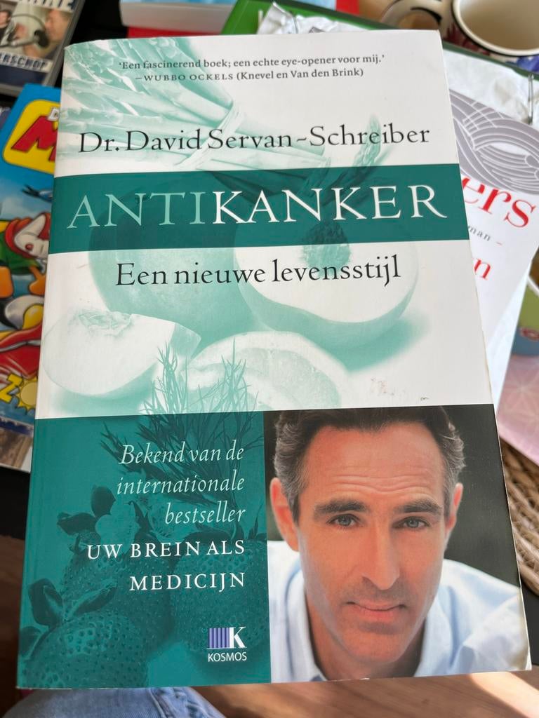 Antikanker: Een nieuwe levensstijl - Dr. David Servan-Schrei, Boeken, Ophalen, Gelezen, Ziekte en Allergie