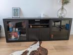 Dressoir tv meubel zwart, Ophalen, Zo goed als nieuw, 25 tot 50 cm, 150 tot 200 cm