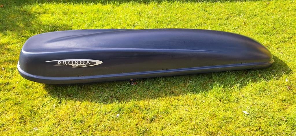 Dakkoffer Probox 325 merk Halfords skibox, Ophalen, Gebruikt