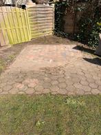 9 a 10m2 tegels, Tuin en Terras, Tegels en Klinkers, Ophalen of Verzenden, Gebruikt, Beton, Terrastegels