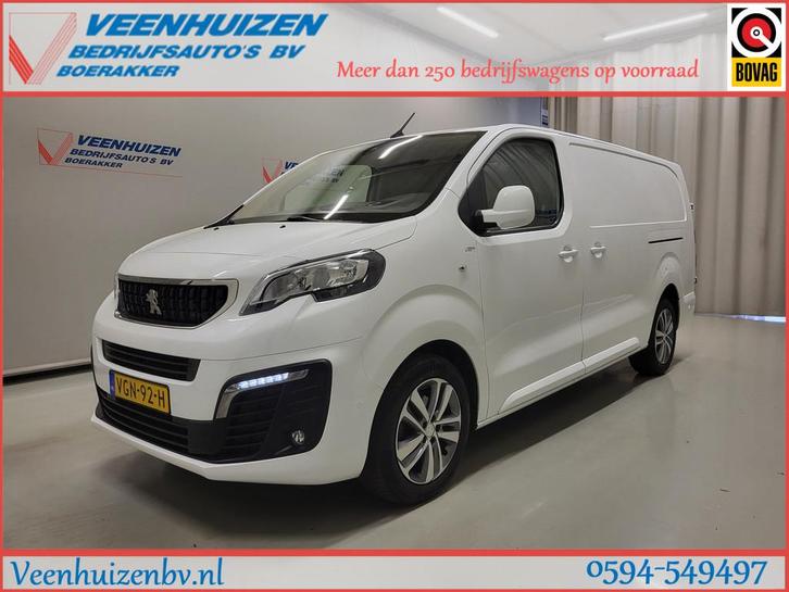 Peugeot Expert 2.0BlueHDI 120pk Automaat Euro 6! (bj 2020), Auto's, Bestelauto's, Bedrijf, Te koop, Achteruitrijcamera, Airbags