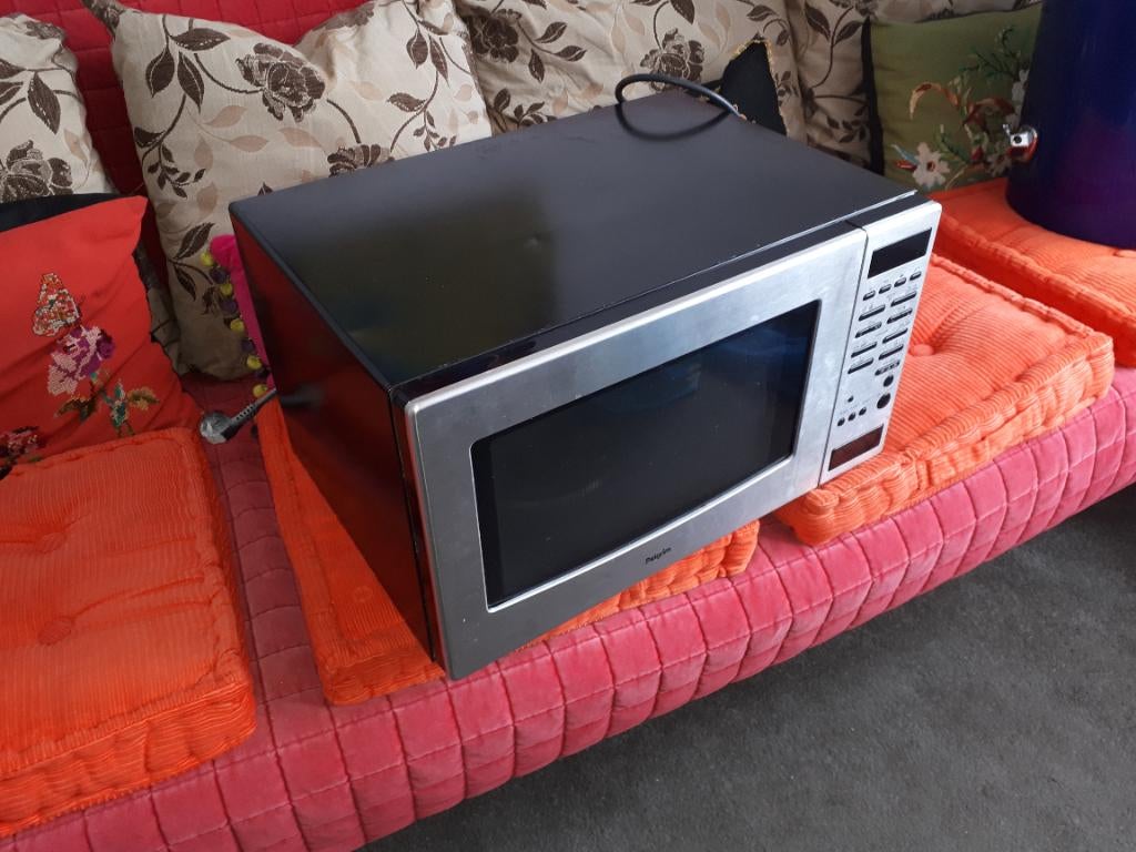 Combimagnetron Pelgrim In uitstekende werkende staat. ZGAN, Ophalen, Combimagnetron, Crisp, Zo goed als nieuw