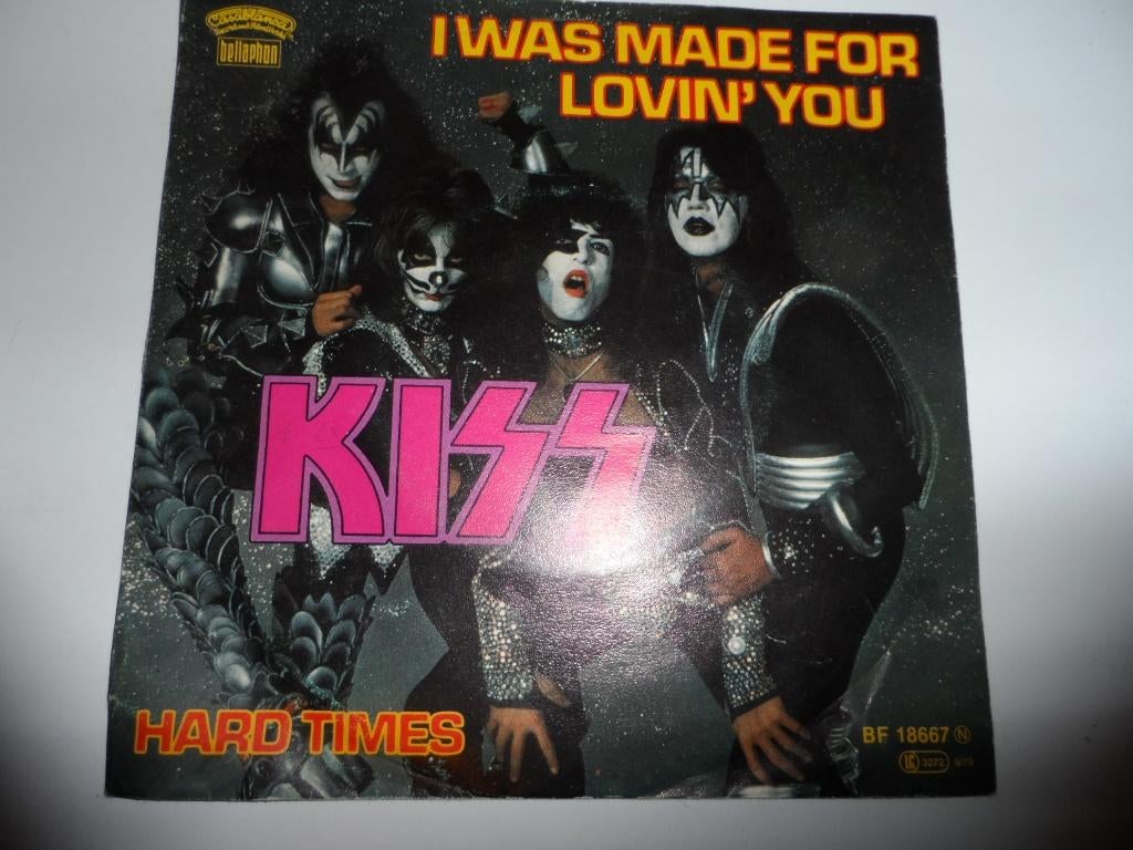 KISS - I was made vor Lovin' you ( Germany ), Cd's en Dvd's, Vinyl Singles, Gebruikt, 7 inch, Single, Ophalen of Verzenden