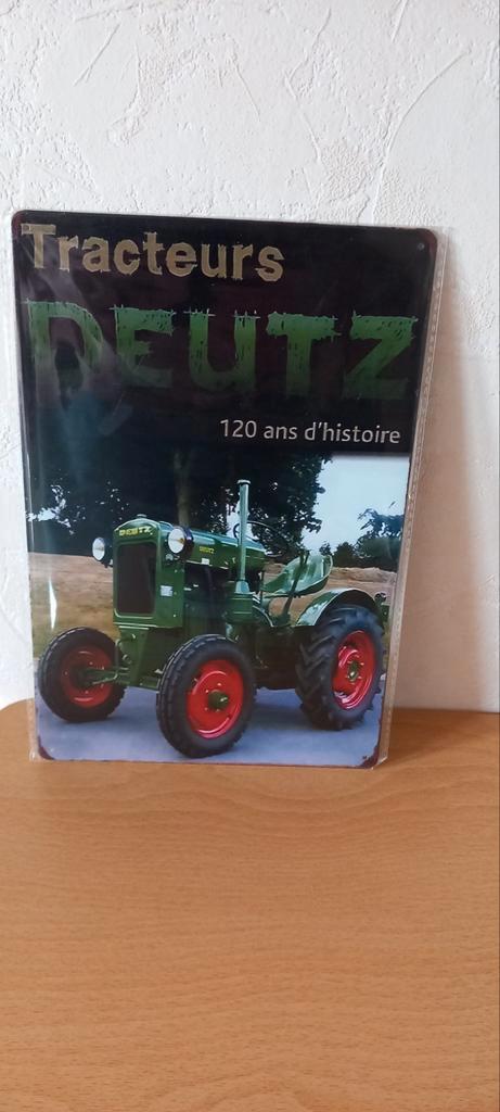 Blikken Bord Deutz Tracteurs 20x30 cm Nieuw, Verzamelen, Merken en Reclamevoorwerpen, Nieuw, Reclamebord, Ophalen of Verzenden