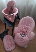 stokke STEPS onderdelen+wipstoel ROZE .zie omschrijving, Kinderen en Baby's, Kinderstoelen, Ophalen, Zo goed als nieuw, Meegroeistoel