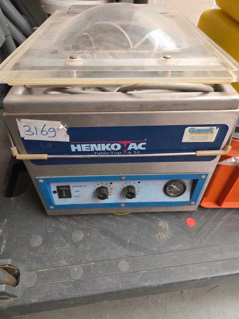 Vacumeer machine  henko, Ophalen of Verzenden