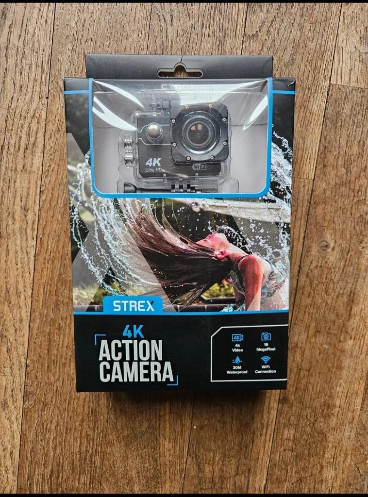 4k action camera, Audio, Tv en Foto, Actiecamera's, Ophalen of Verzenden, Zo goed als nieuw, Overige merken
