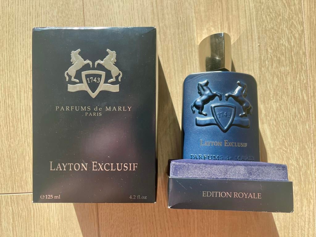 Parfum de Marly Layton Exclusif 125ml - 90% vol., Ophalen of Verzenden, Zo goed als nieuw