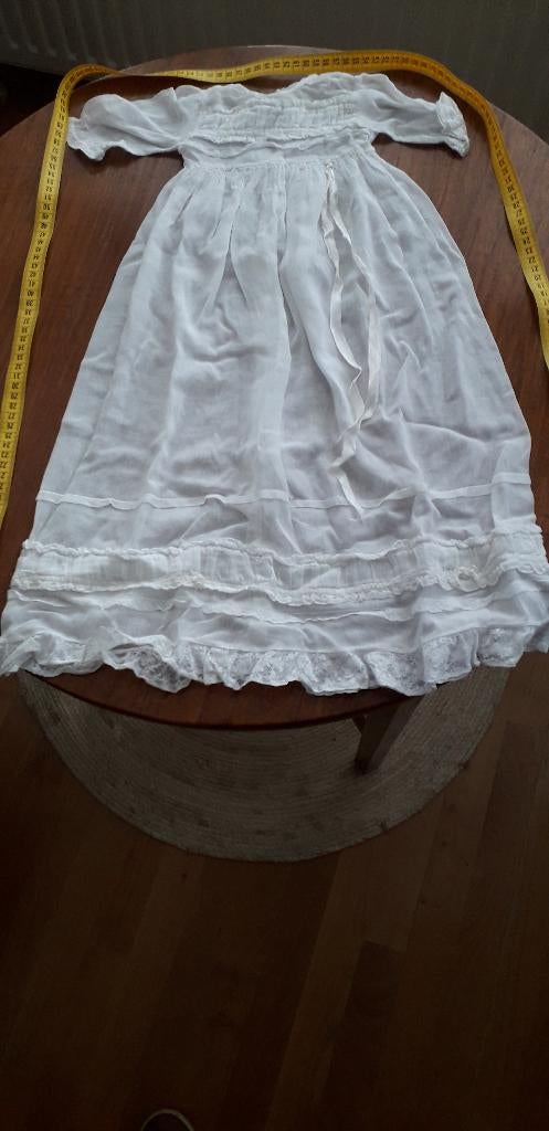 Vintage doopjurkje uit jaren 50 van 20e eeuw, Antiek en Kunst, Ophalen of Verzenden