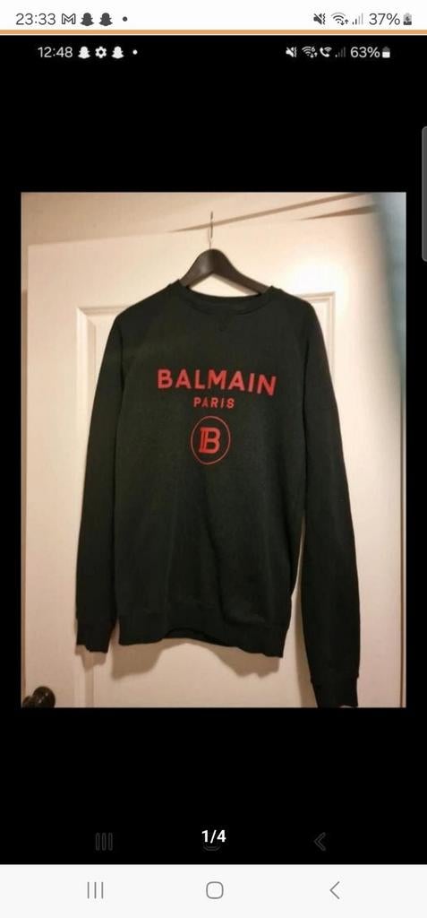 Balmain trui, Ophalen of Verzenden, Nieuw, Zwart
