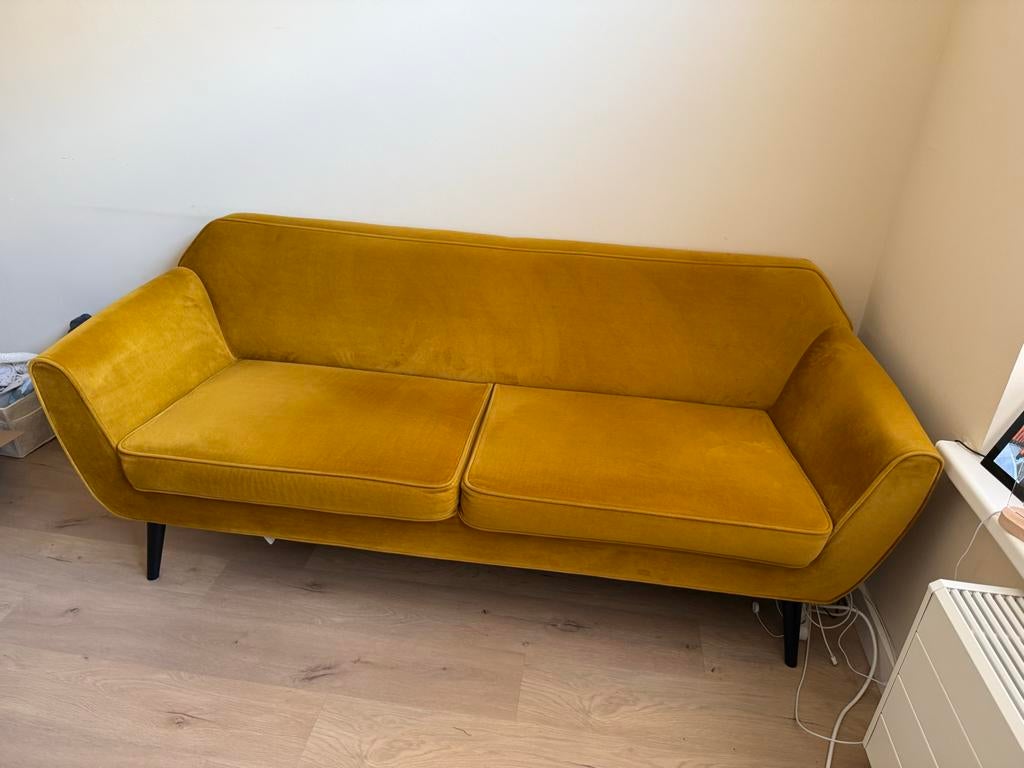 2-zitsbank Rocco merk: WOOOD, Huis en Inrichting, Banken | Sofa's en Chaises Longues, Zo goed als nieuw, Tweepersoons, 150 tot 200 cm