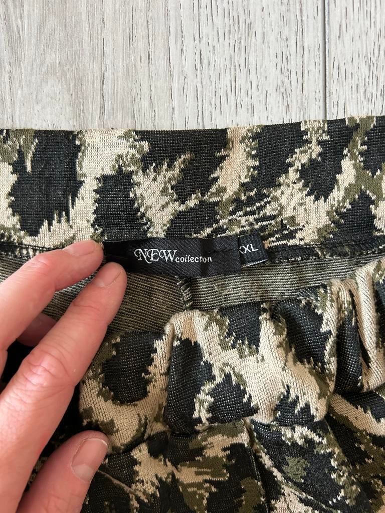 Zachte Panterprint Broek - Maat XL, Overige kleuren, Maat 46/48 (XL) of groter, Ophalen of Verzenden, Lang