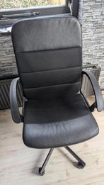 Bureau stoel ikea, Ophalen, Zo goed als nieuw, Zwart, Bureaustoel