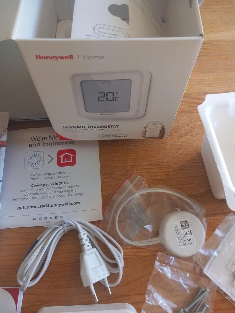 Honeywell T6 Smart thermostaat, Doe-het-zelf en Verbouw, Thermostaten, Ophalen of Verzenden, Slimme thermostaat, Nieuw