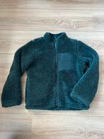 Donker groene teddy jas maat 122/228, Ophalen of Verzenden, Zo goed als nieuw, Jongen of Meisje, Jas