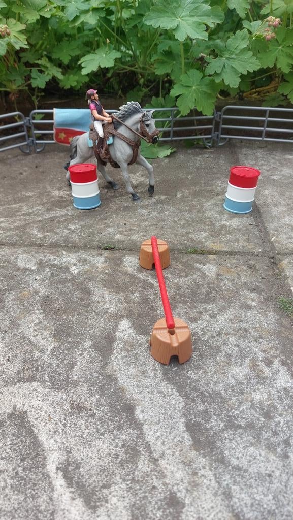 Schleich western rijden, Ophalen of Verzenden