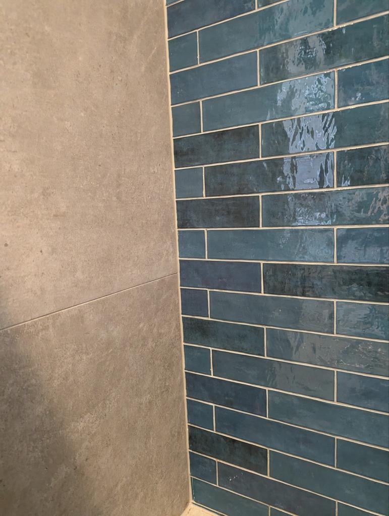 Sanitair tegels Crassana Nutural en Atelier Blue Marine, Ophalen, 60 cm of meer, Nieuw, Minder dan 5 m²
