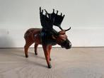 Lederen beeldjes, eland, Ophalen of Verzenden, Gebruikt