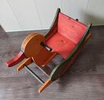 Kleurrijke houten schommeleend, Ophalen, Zo goed als nieuw