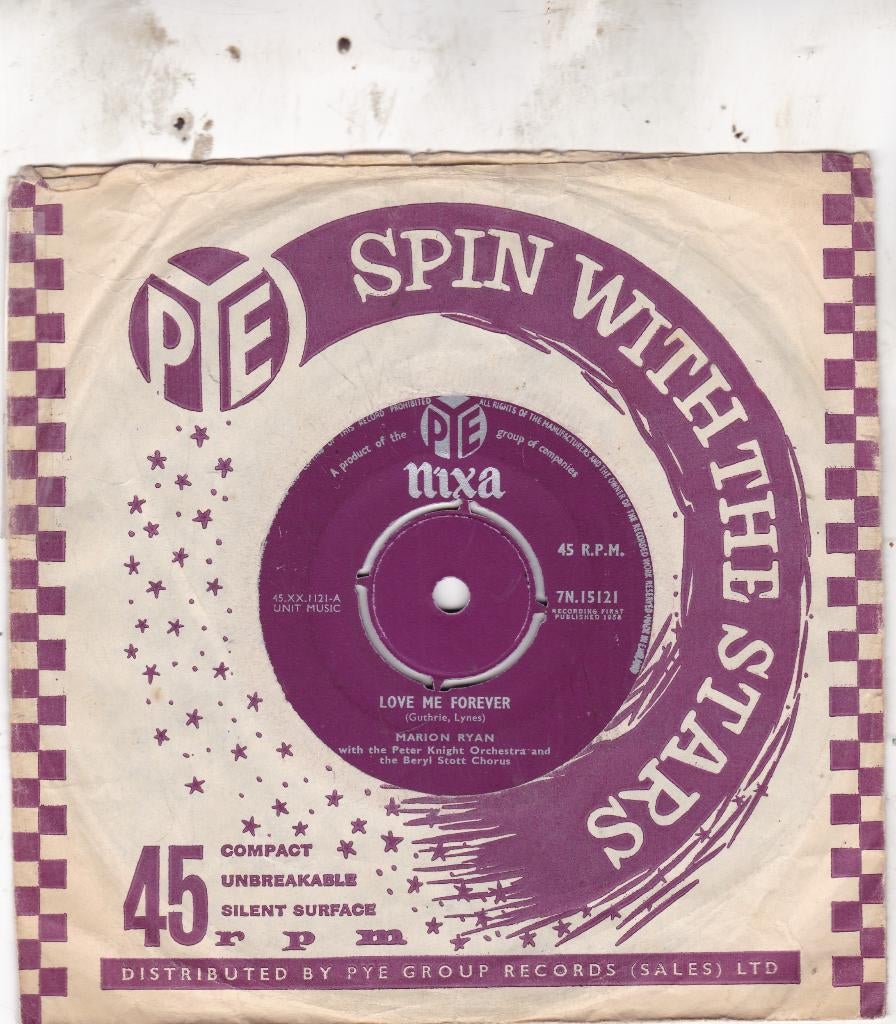 Marion Ryan ( 1958 ), Gebruikt, 7 inch, Ophalen of Verzenden, Pop