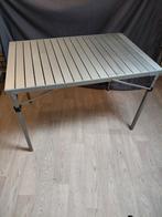 Campingtafel aluminium, Caravans en Kamperen, Kampeermeubelen, Ophalen, Gebruikt, Campingtafel