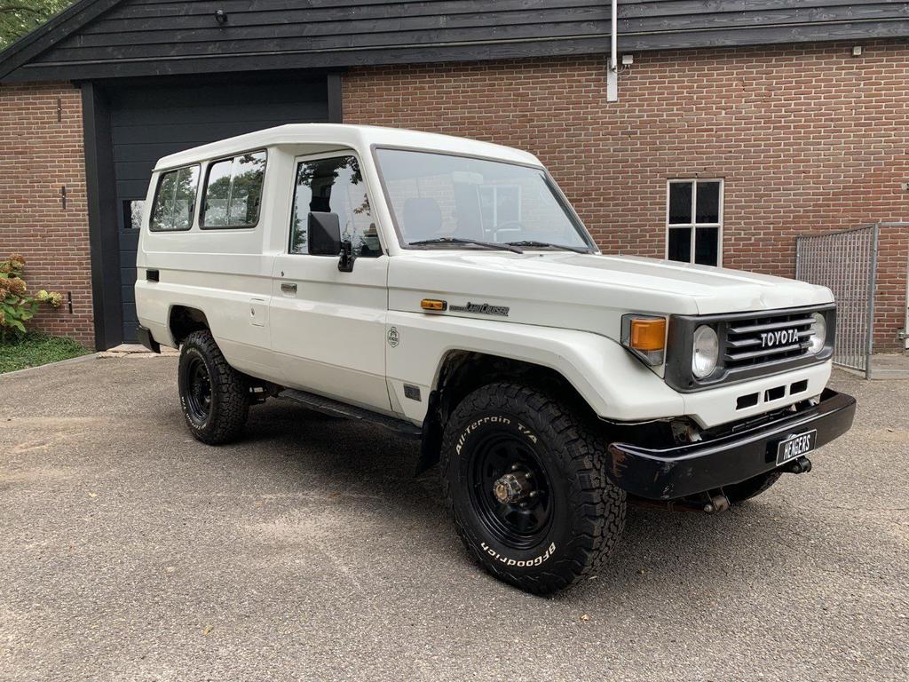 Toyota Land Cruiser, Auto's, Wit, Bedrijf, SUV of Terreinwagen, Handgeschakeld