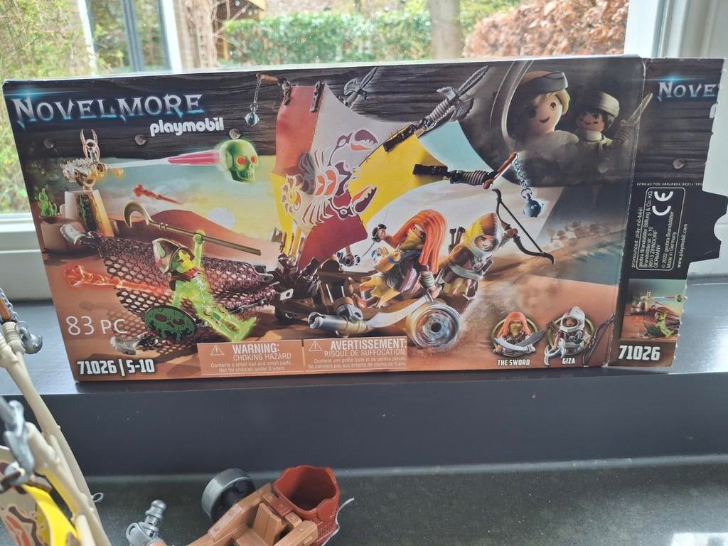 Playmobil Novelmore 71026 The Sword compleet in doos, Ophalen of Verzenden