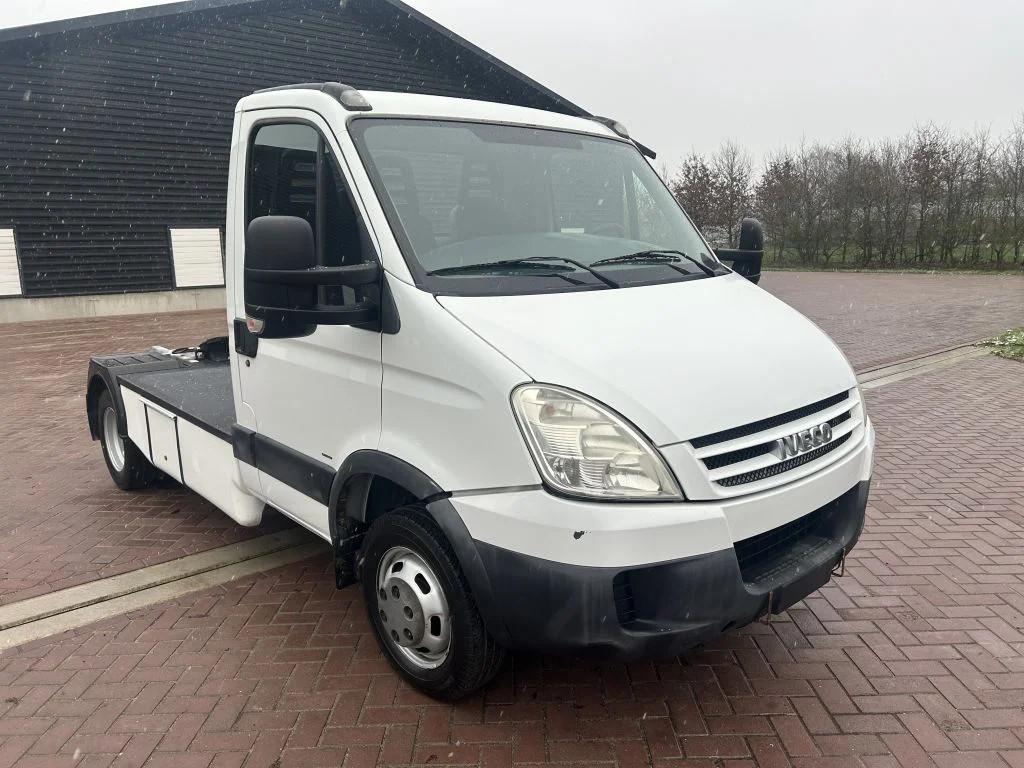 Iveco 50C18 Be trekker 8.7 ton (36.111) (bj 2008), Auto's, Bestelauto's, Achterwielaandrijving, Gebruikt, 4 cilinders, Wit