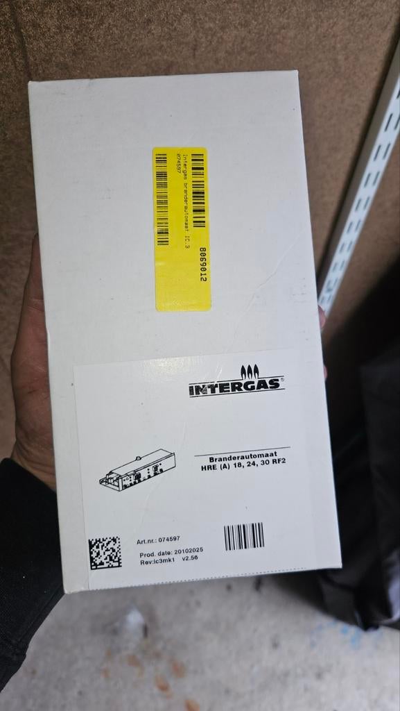 Intergas branderautomaat IC3 Kompakt HRE RF2 - Nieuw!, Doe-het-zelf en Verbouw, Ophalen of Verzenden, Nieuw