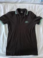 Malelions polo maat XS zwart met mintgroene accenten, Ophalen of Verzenden, Gedragen, Maat 46 (S) of kleiner, Zwart