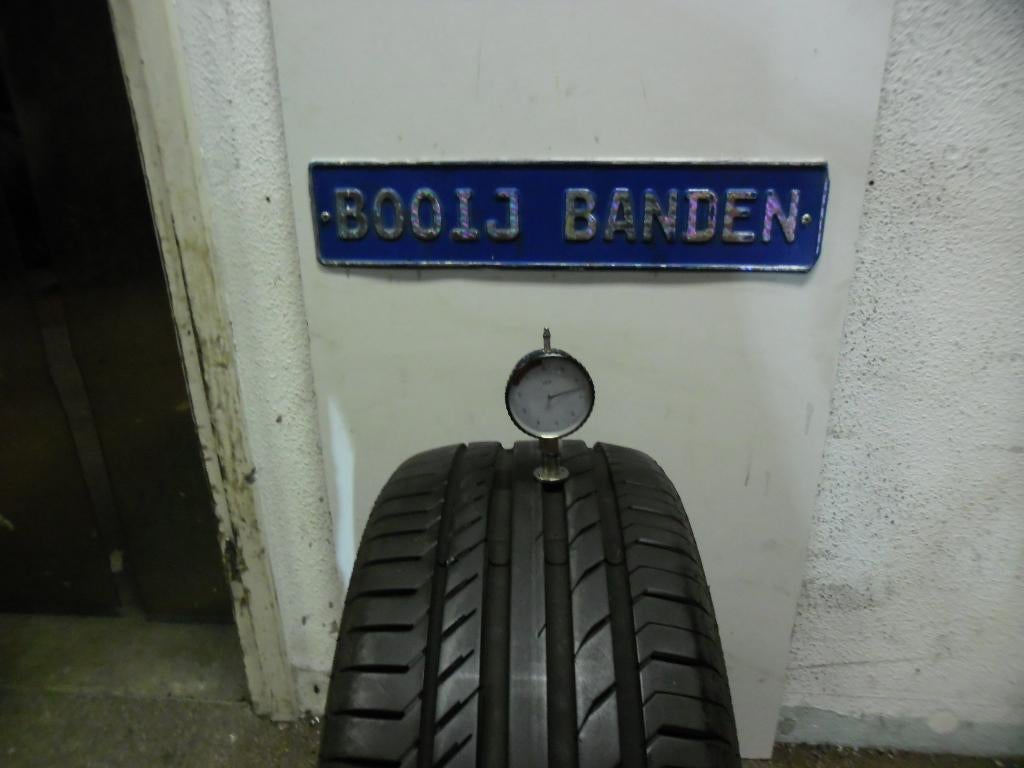 225 45 17 demobanden continental sportcontact 5 met 7,7 mm, Banden en Velgen, 17 inch, Ophalen of Verzenden, Zomerbanden