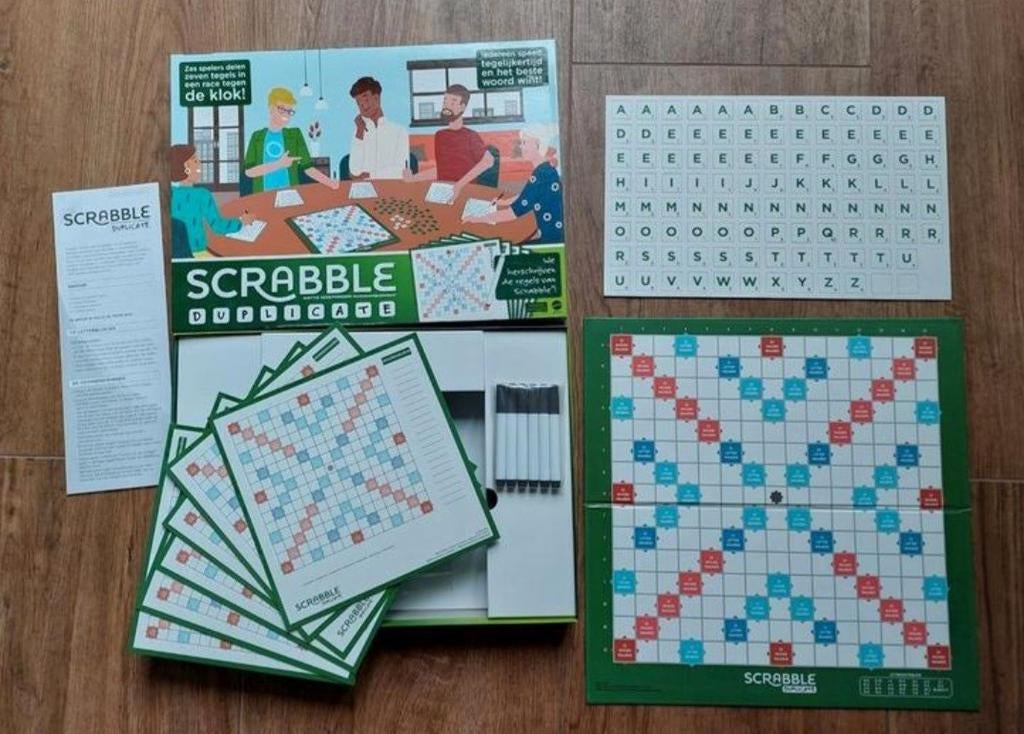 Scrabble duplicate NIEUW, Ophalen of Verzenden, Nieuw