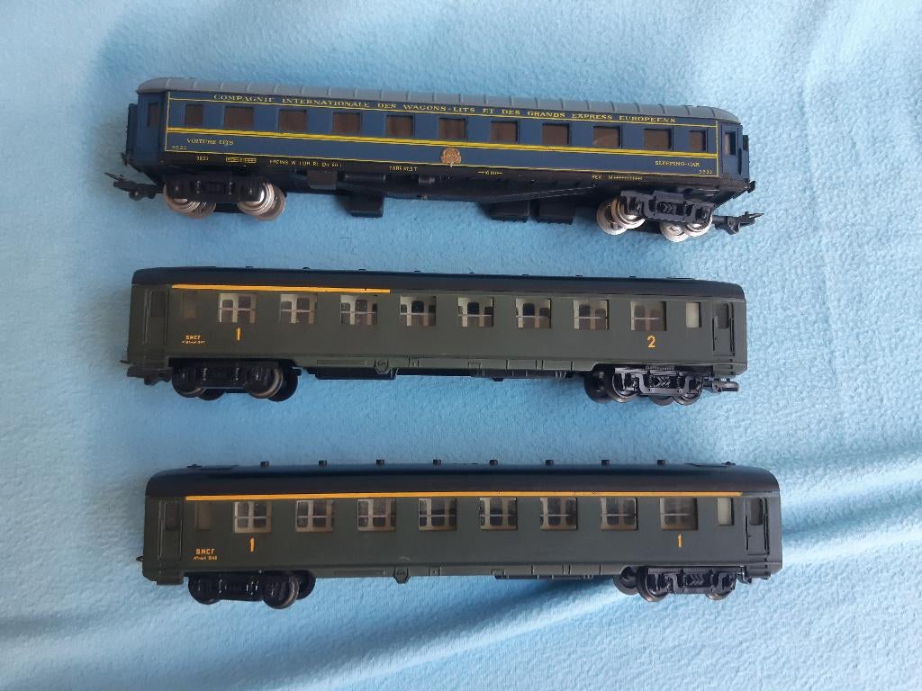 Franse expresstrein, H0, vanaf 20,-€, Gebruikt, Jouef, Gelijkstroom of Wisselstroom, Wagon