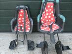 2x Bobike fietsstoelen 1x voor en 1 x achter, Fietsen en Brommers, Fietsaccessoires | Fietsstoeltjes, Ophalen, Gebruikt, Bobike voorzitje