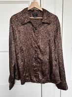 Panterprint blouse Rafaella - mt XL, Ophalen of Verzenden, Zo goed als nieuw, Maat 46/48 (XL) of groter, Bruin