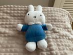 Nijntje blauw 25 cm, Ophalen of Verzenden, Zo goed als nieuw, Konijn