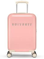 ✅ SUITSUIT Fabulous Fifties Papaya Peach Koffer 55 cm NIEUW, Wieltjes, 50 tot 60 cm, Hard kunststof, Nieuw