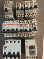 Diverse Merlin Gerin Groepenkast Componenten, Hobby en Vrije tijd, Elektronica-componenten, Ophalen of Verzenden, Gebruikt