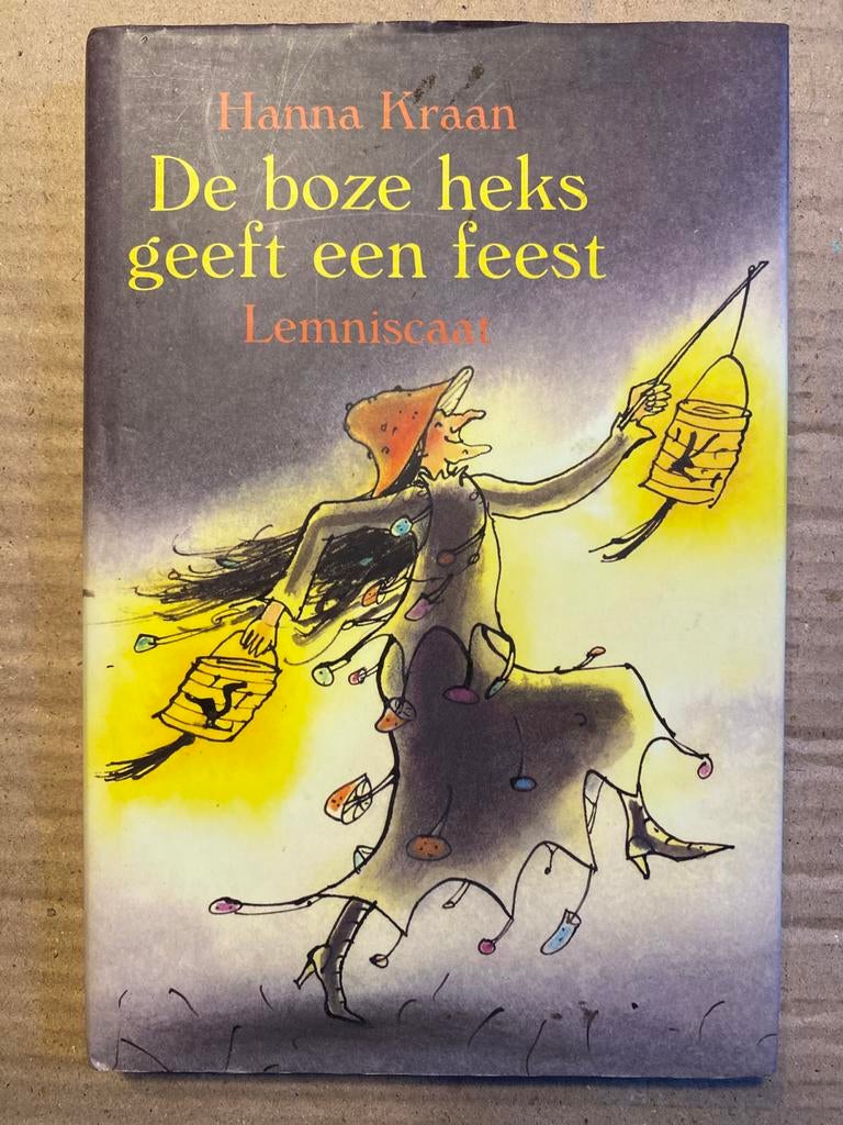De boze heks geeft een feest - Hanna Kraan (Lemniscaat), Boeken, Ophalen of Verzenden, Gelezen, Sprookjes