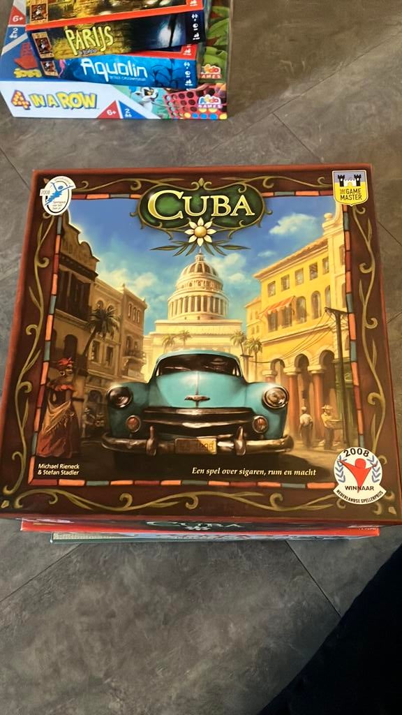Cuba, het bordspel, Hobby en Vrije tijd, Gezelschapsspellen | Bordspellen, Ophalen of Verzenden, Zo goed als nieuw
