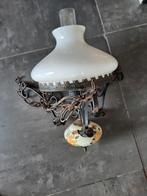 ANTIEKE/VINTAGE OLIE-HANGLAMP/KROONLUCHTER, Ophalen