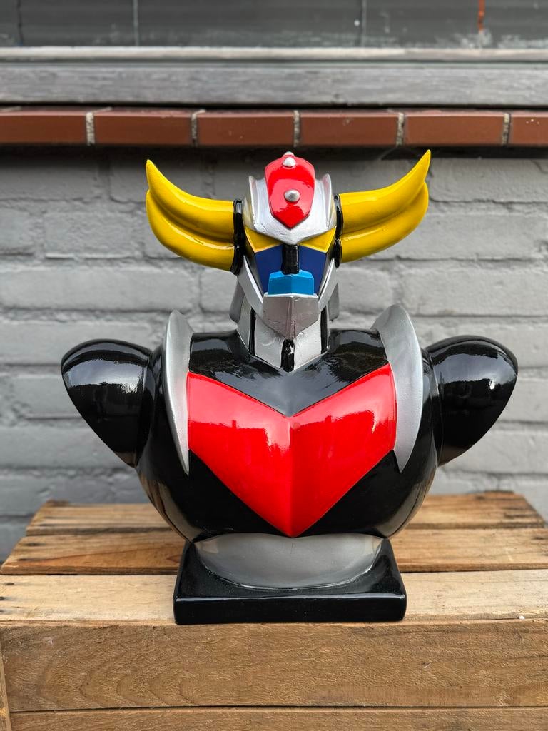 Grendizer Buste - Vintage Robot Anime Figuur, Ophalen, Zo goed als nieuw
