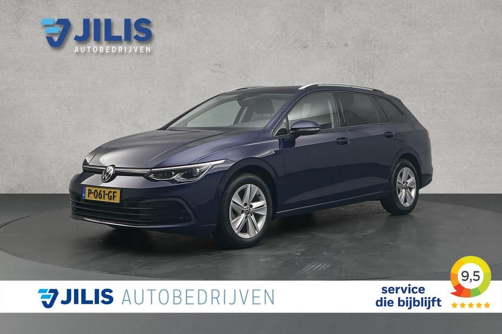 Volkswagen Golf Variant 1.0 eTSI Life Business | Navigatie |, Auto's, Volkswagen, Stof, Gebruikt, Blauw, 23 km/l