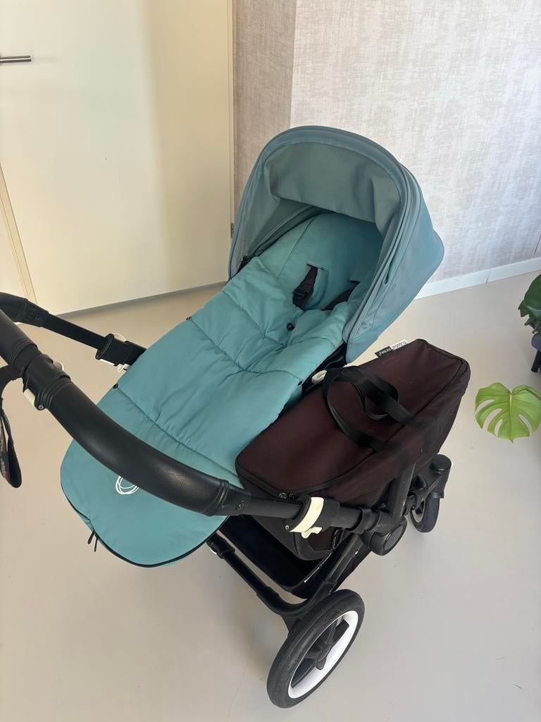 Bugaboo Donkey 2 - Complete Duowagen met Accessoires, Gebruikt, Ophalen of Verzenden, Combiwagen, Duowagen