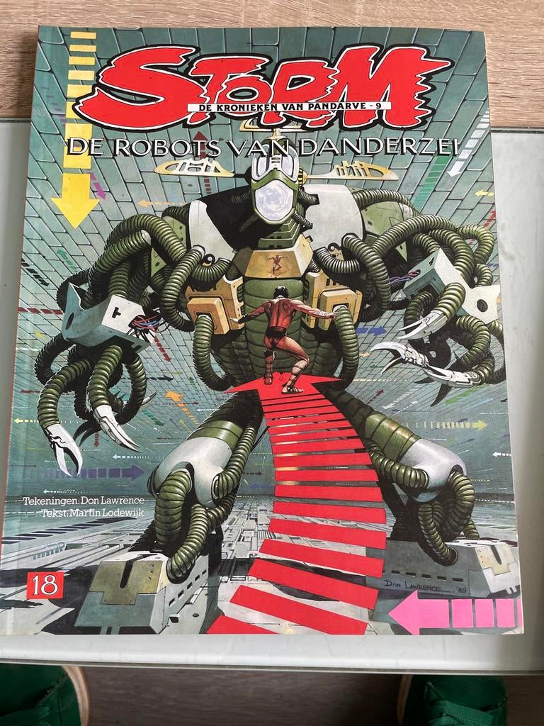 Storm: De Robots van Danderzei - De Kronieken van Pandarve 9, Boeken, Stripboeken, Eén stripboek, Ophalen, Zo goed als nieuw