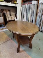 Ovale salontafel, Huis en Inrichting, Tafels | Bijzettafels, Ophalen of Verzenden, Ovaal, Hout, 75 cm of meer